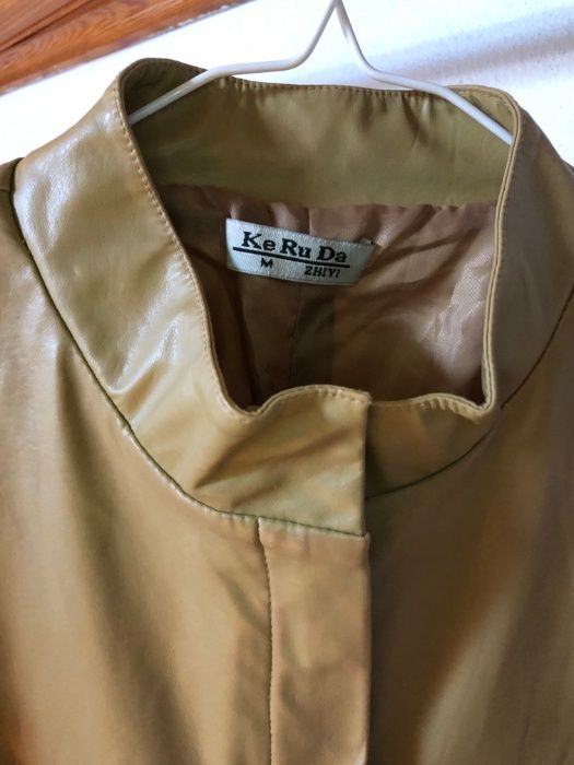 Casaco Biker Camel