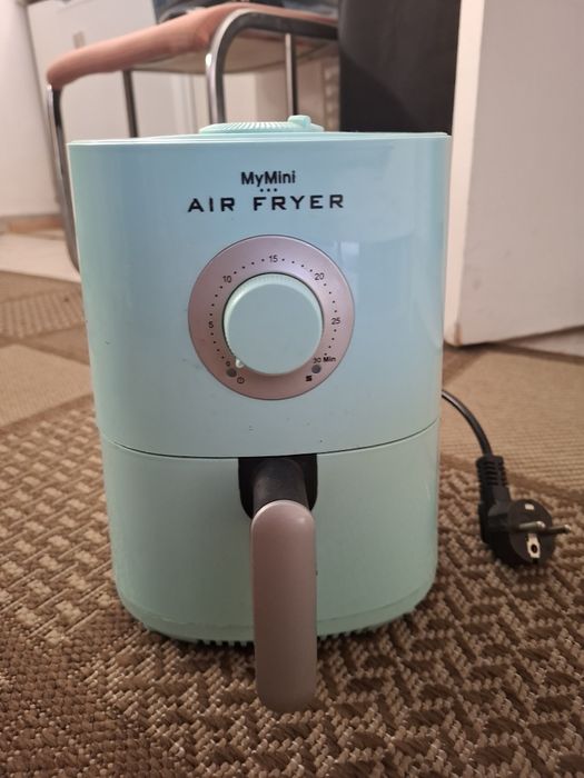Mini airfryer ideal pra quem vive sozinho!!!