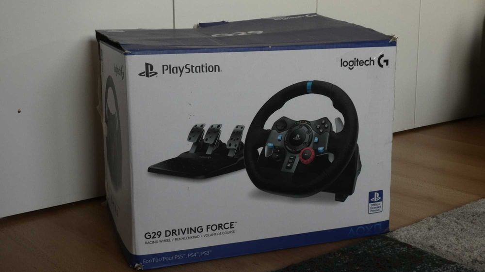 Logitech G29 + Pedais