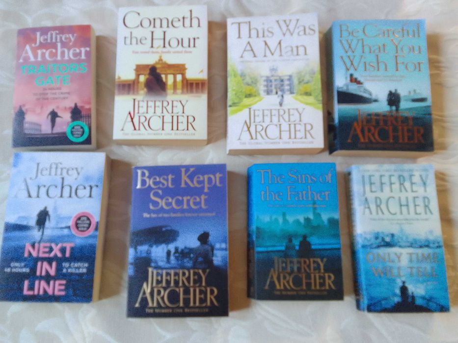 jeffrey archer - zbiór 15 książek anglojęzycznych