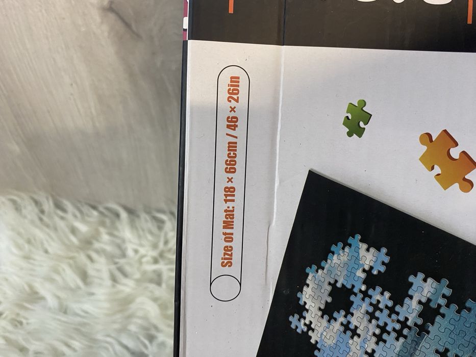 Mata do puzzli z pompowanym stabilizatorem