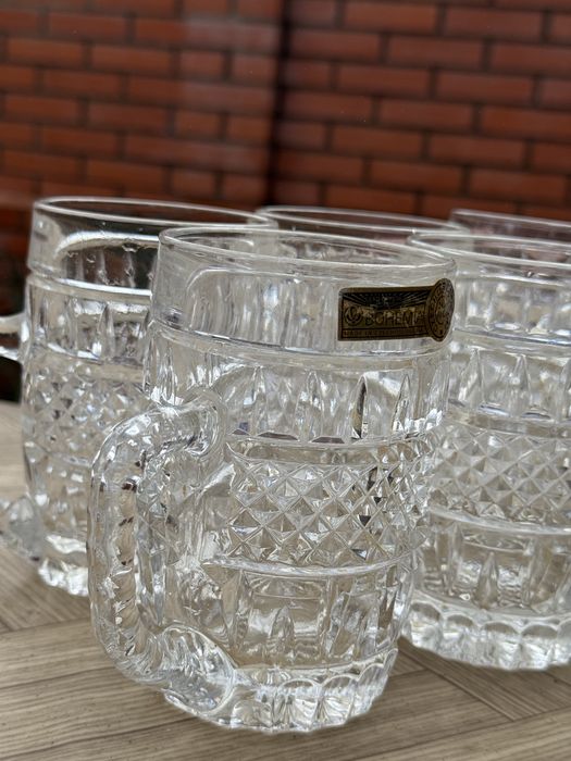 Пивные кружки Bohemia Lead Crystal