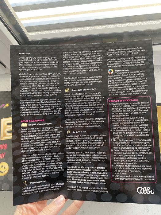 gra planszowa towarzyska party time party alias