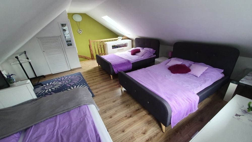 OGRÓD i DOMEK w górach Brenna k Ustroń Wisła Beskidy Apartament Nocle