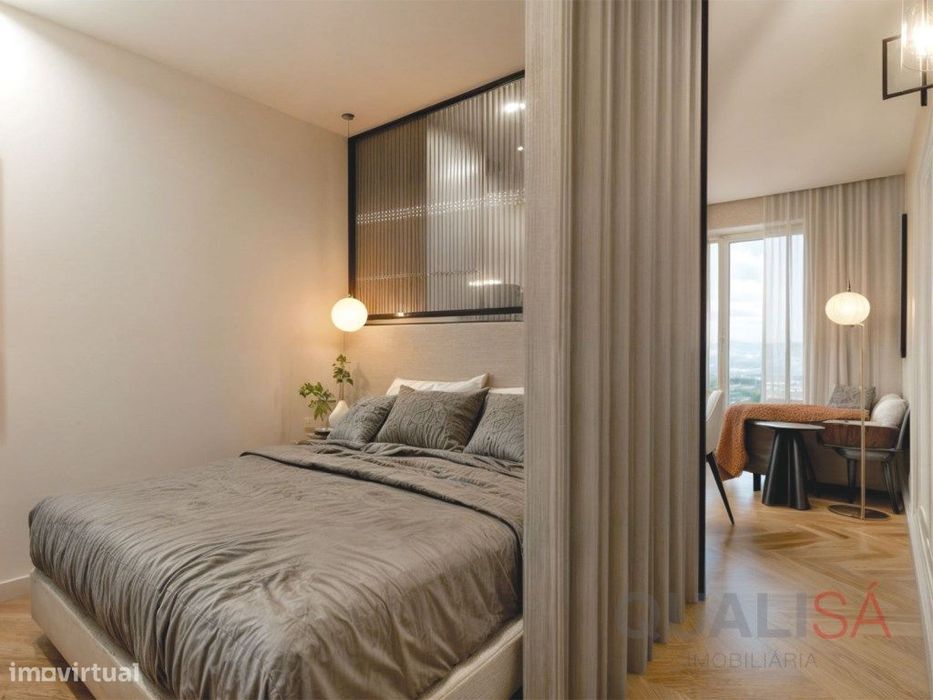Apartamento T1 novo, equipado e mobilado no centro histórico de Bra...