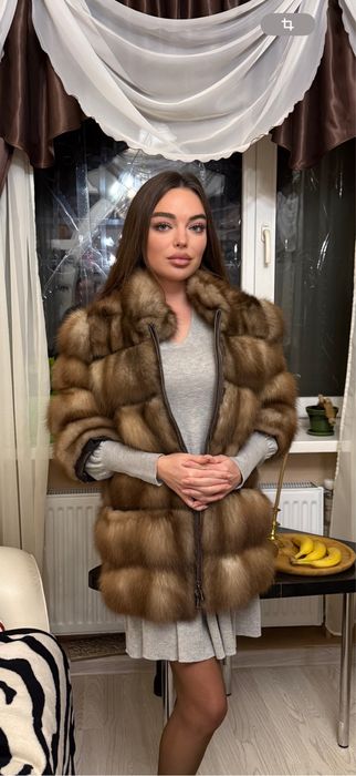 Рр 48-50.  Шубка из соболя. Италия! SOBOL