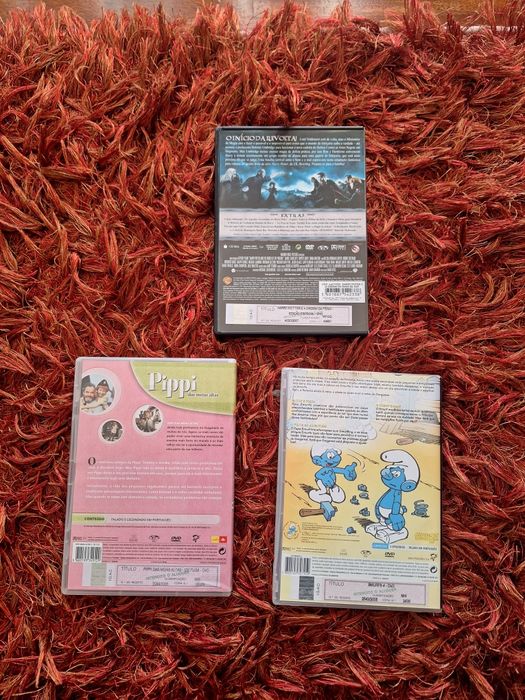 Conjunto filmes DVD