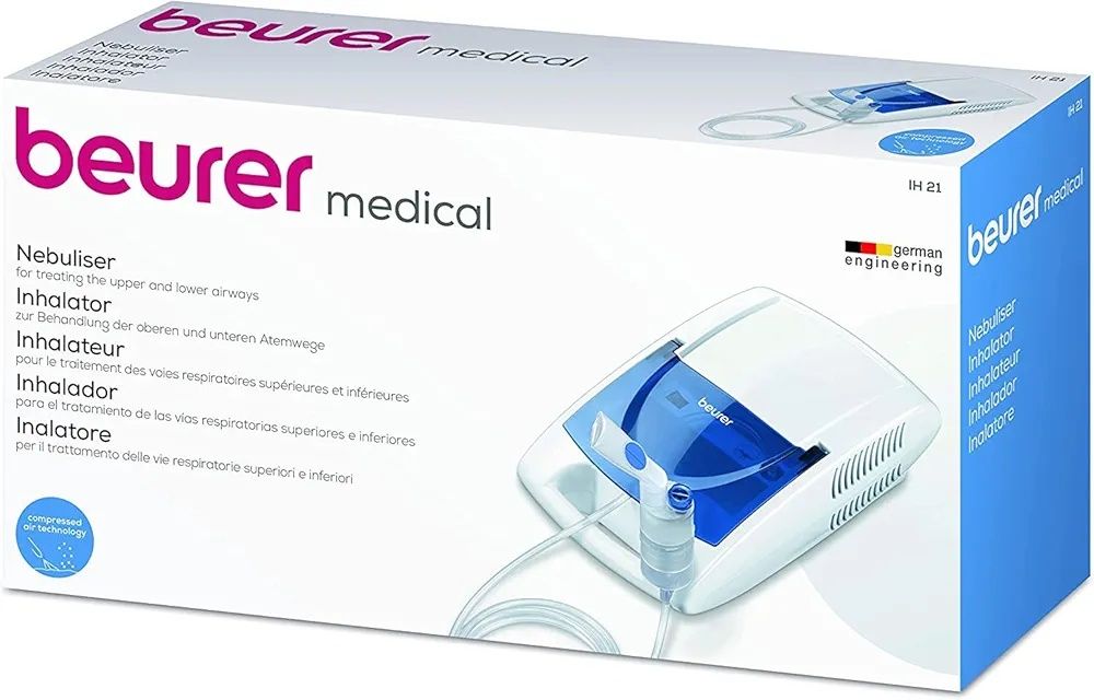 Nebulizador Beurer novo, para adultos e crianças