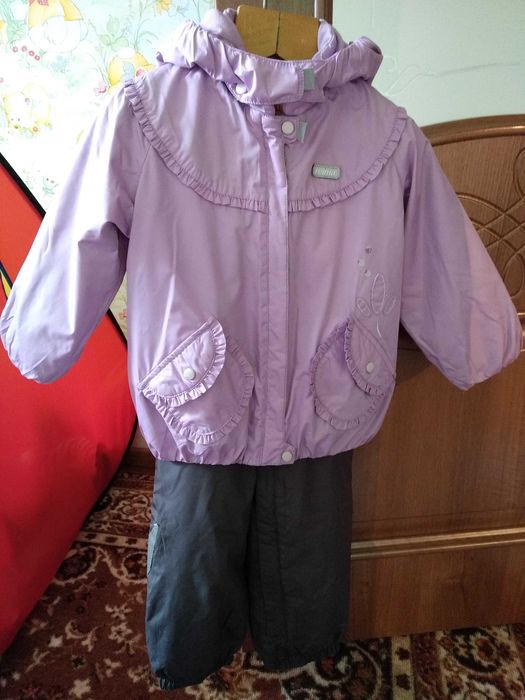куртка + штаны, костюм демисезонный на девочку