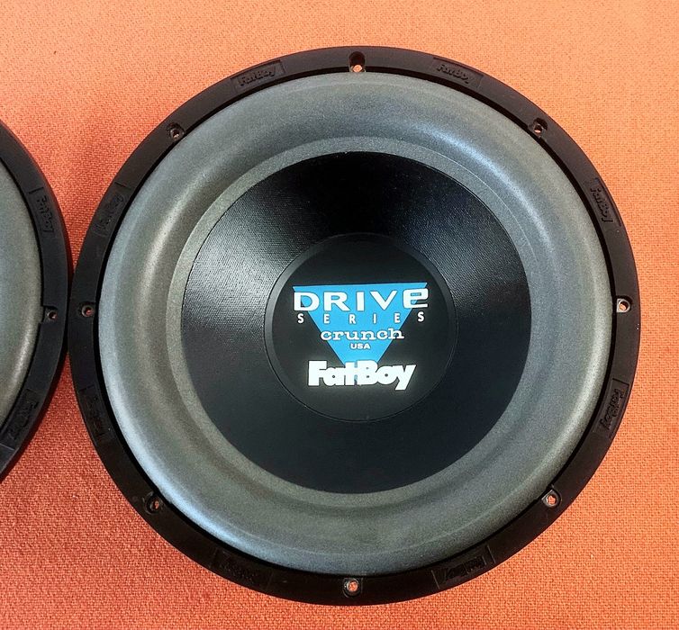 CRUNCH DS 12 FAT * Głośniki Niskotonowe Basowe* Subwoofer Samochodowe* 300 Wat