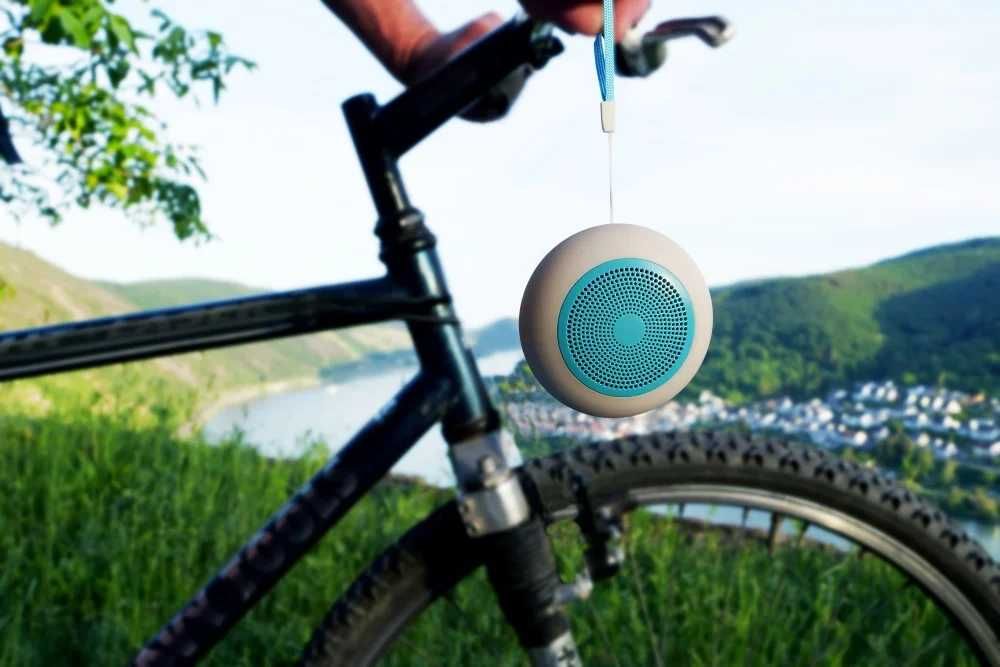 Głośnik przenośny “LUMI” ABT12BL - biało-niebieski