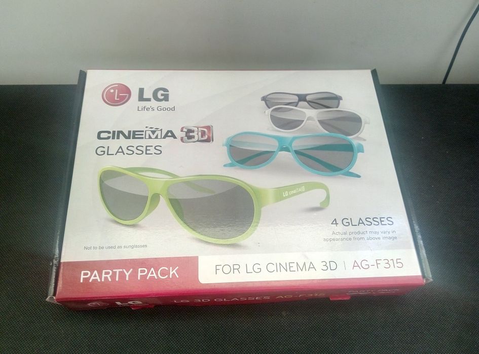 Набір окулярів LG Party Pack 3D