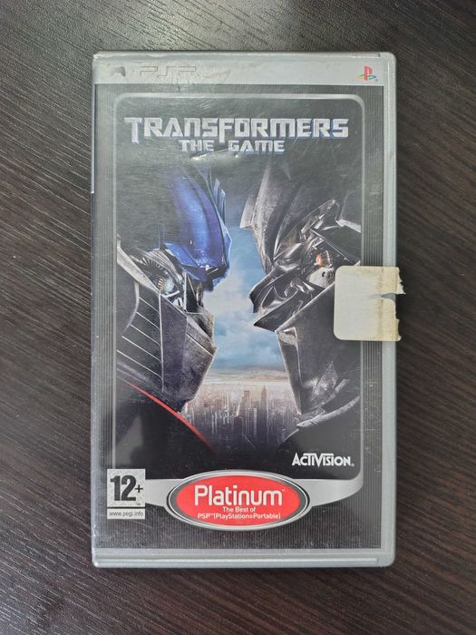 Transformers The Game PlayStation Portable (PSP) pudełkowa