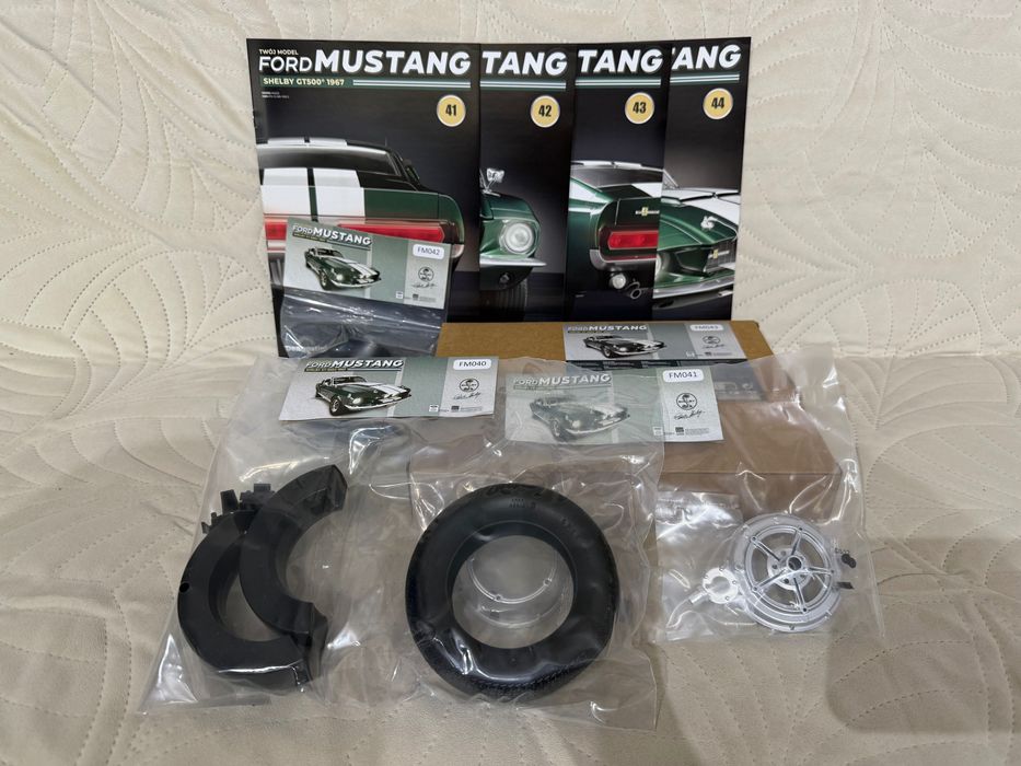 Ford Mustang Shelby GT500 - DeAgostini - numery 1 do 44