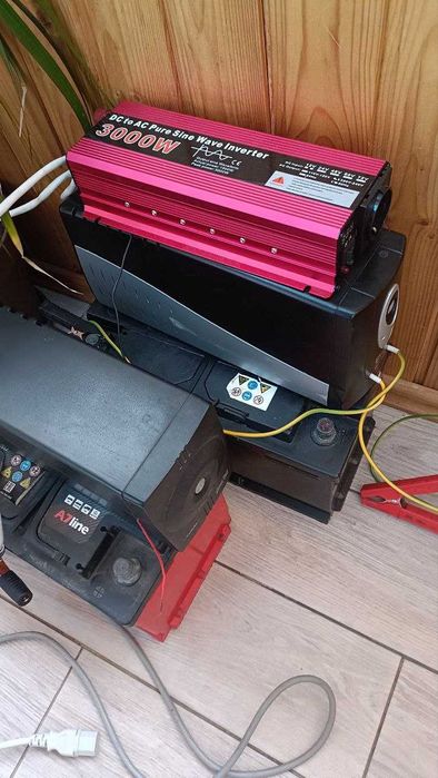 Mustek PowerMust 800 ДБЖ, інвертор, зарядний пристрій, стабілізатор