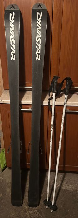 Narty damskie Dynastar 158 + kijki Rossignol