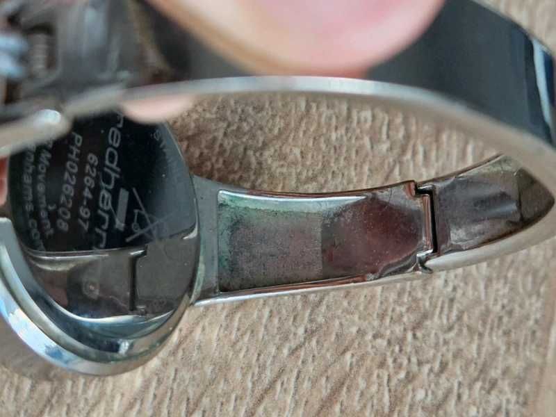 Elegancki zegarek Red Herring z cyrkoniami – 30–38 mm, nowa bateria