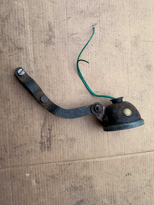 Lampa kryształowa rowerowa przedwojenna