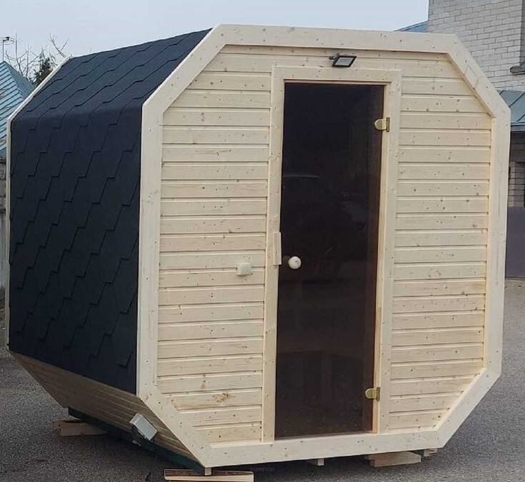 Sauna Ośmiokątna 2,2x1,6