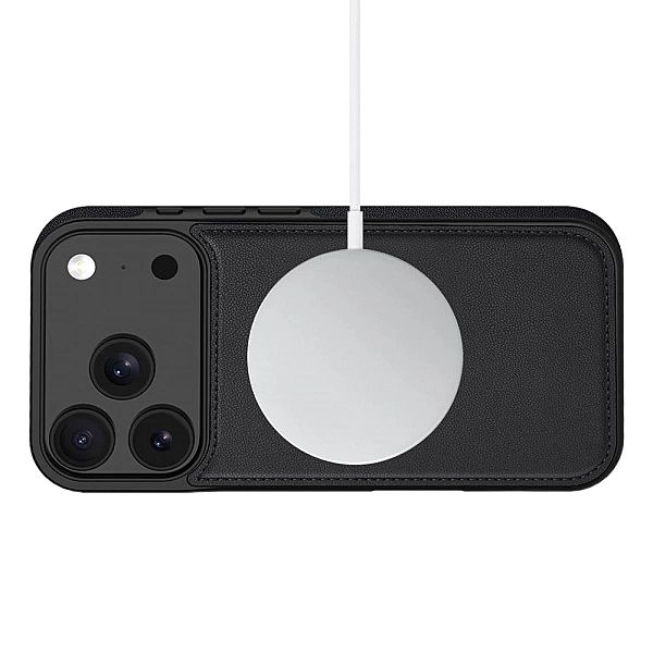 Etui Tech-Protect Wallet MagSafe na iPhone 17 Pro - czarny mat