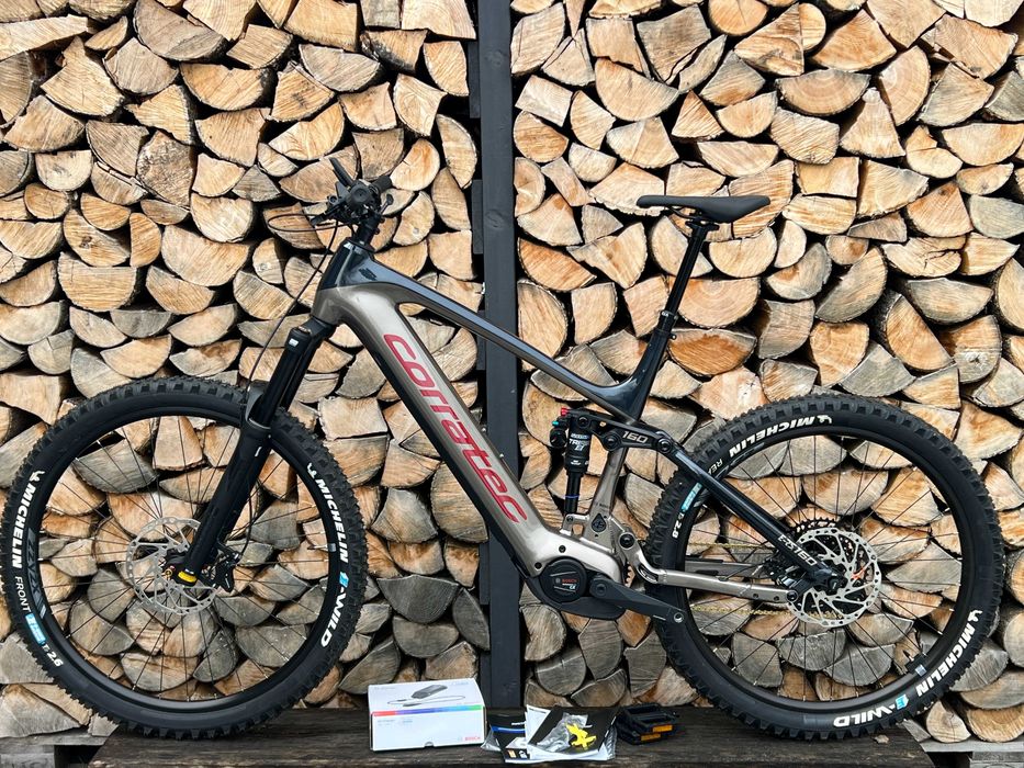 750Wh Enduro FULL CORRATEC E-Power RS 160 L rower elektryczny Bosch CX 4 85Nm Ebike GX 12s sztyca dropper