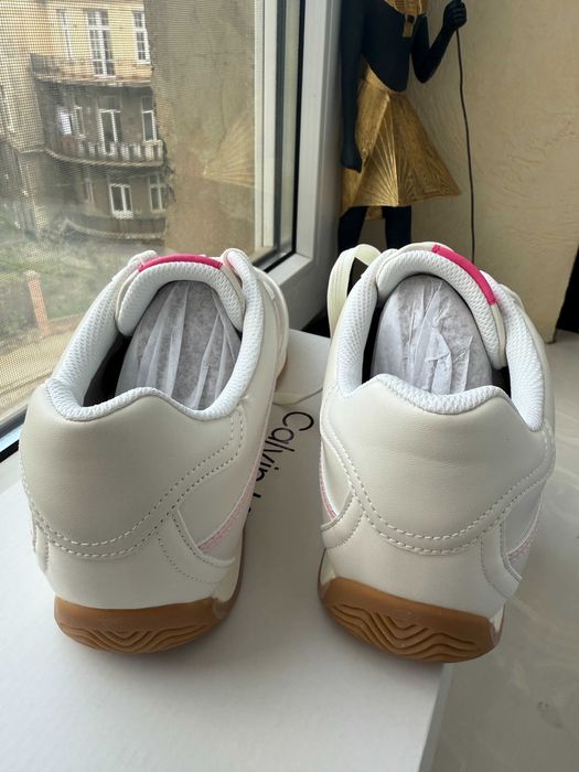 Снікерси кеди кросівки Calvin Klein Avyenna Ivory 11 M, 27,5 см устілка 42 розмір