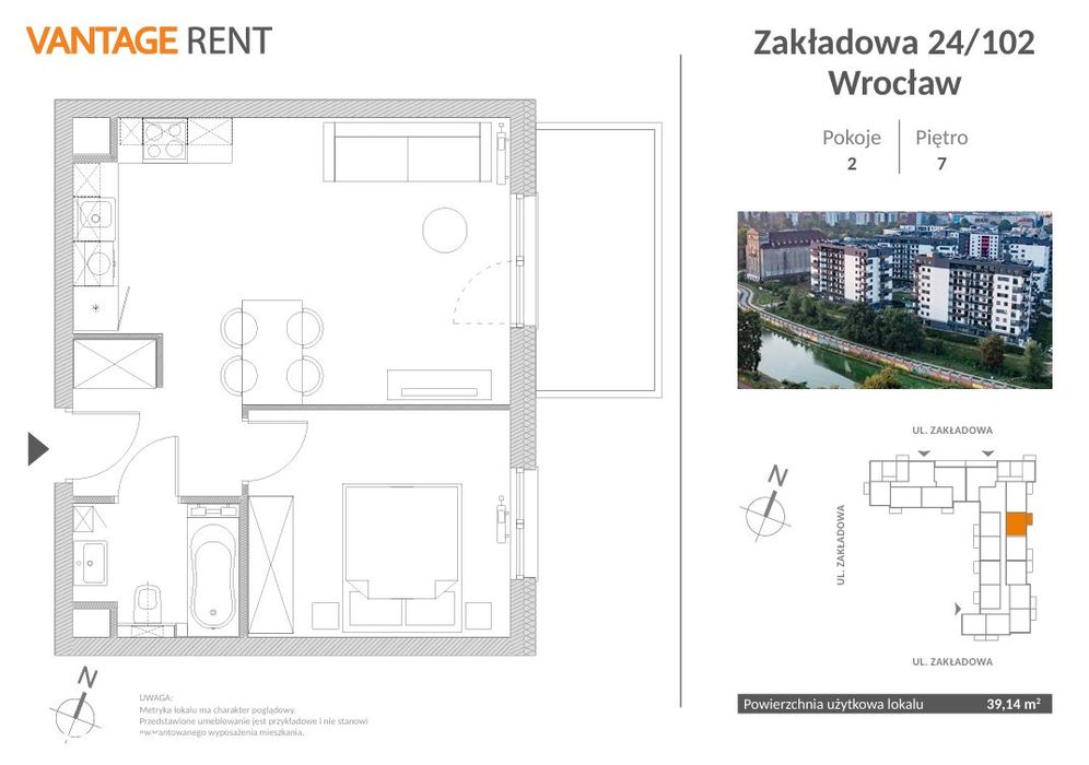 2-pokoje – klucze od zaraz - bez prowizji - Pets Friendly