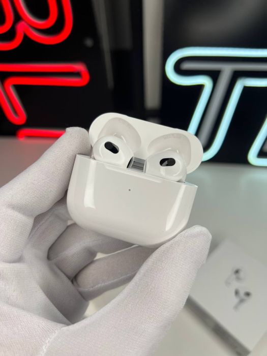 Аірподс 3 Премиум качества Наушники беспроводные lux + чехол