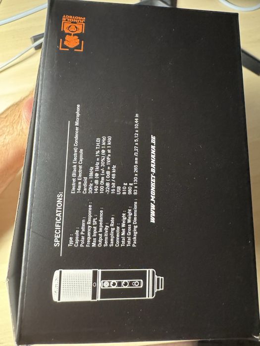 Mikrofon studyjny - Monkey Banana