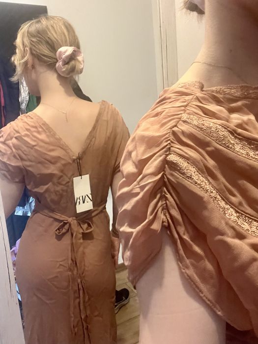 Sukienka zara maxi