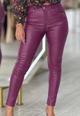 Calça ecopele push-up Bigzone (purpura) NOVAS COM ETIQUETA
