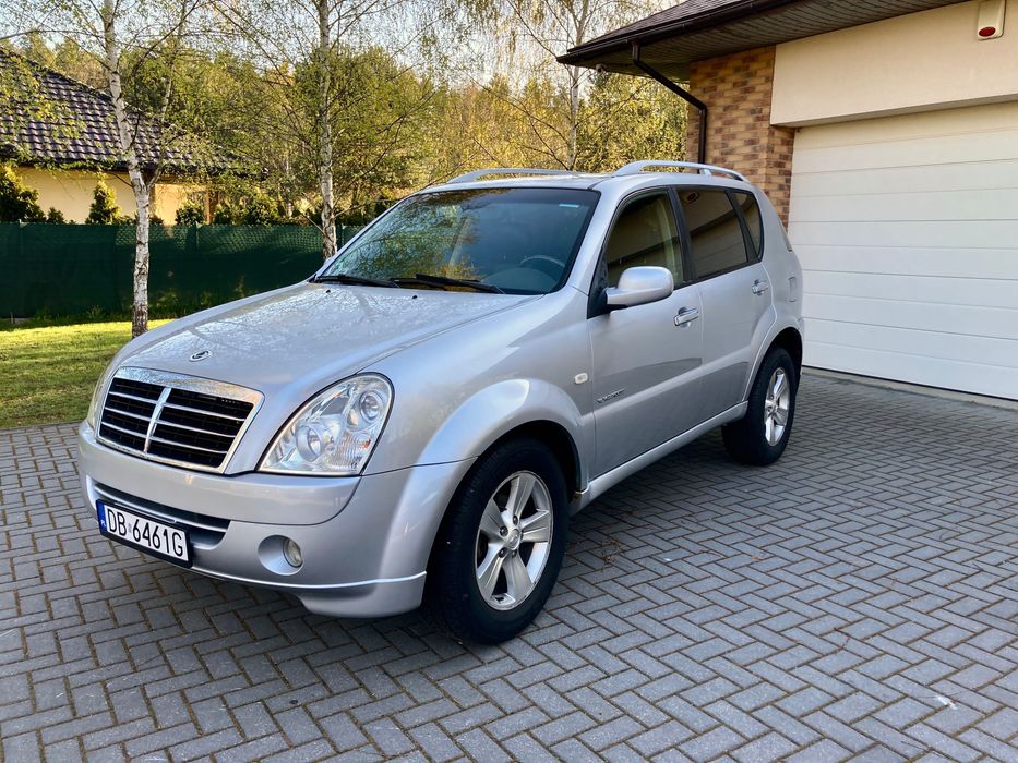Ssangyong Rexton II 270 XVT 186KM 4X4 AWD 2007 Hak 3,5T Zadbany