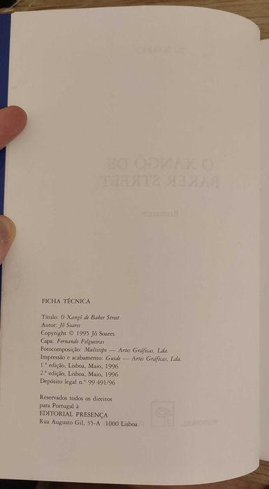 O Xangô de Baker Street - Jô Soares