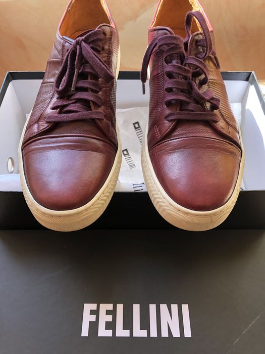 Кожаные кеды «Fellini”
