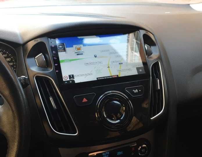 (NOVO) Rádio 2DIN 9" • Ford FOCUS MK3 (2011 a 2019) • Android [4+64GB]