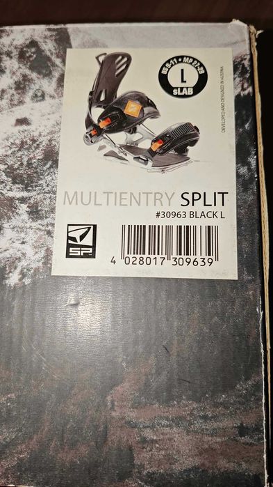 Wiązania   splitboardowe SP Multientry Split Black L