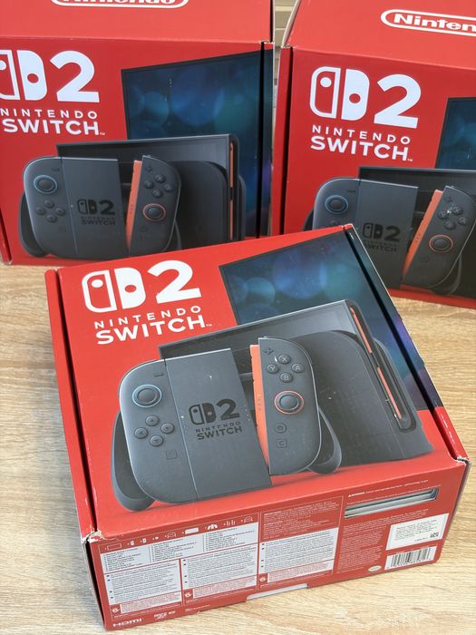 Nintendo Switch 2 Black, нові запаковані