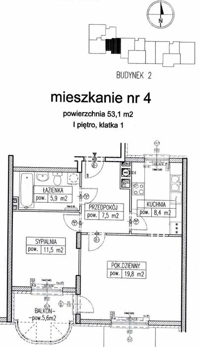 Ursus | 2 pok. 53 m² + garaż | wyposażone kuchnia i łazienka – pohled 2