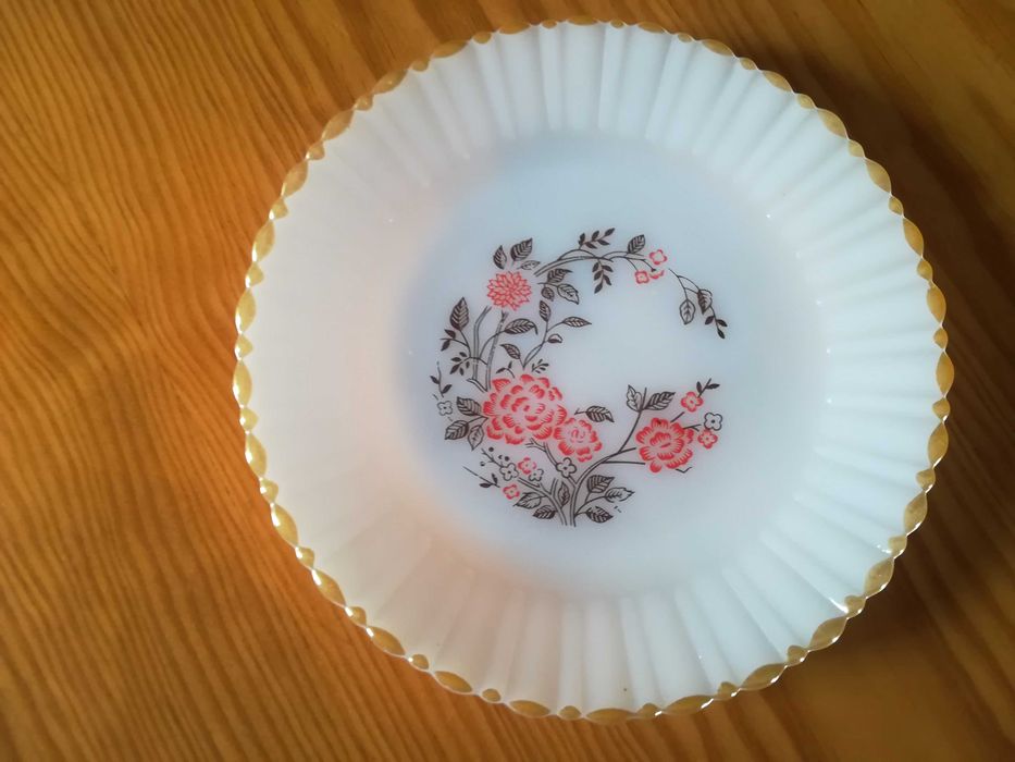 Serviço Mesa (60pçs) Vintage Pirex: Pratos, Chávenas Chá Termocrisa