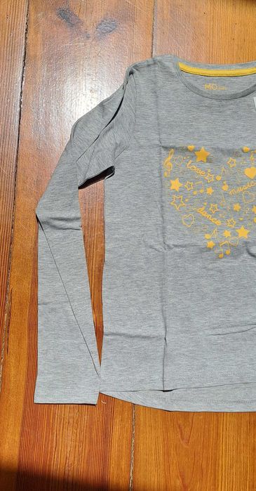 Camisola cinzenta Mo 12 anos nova