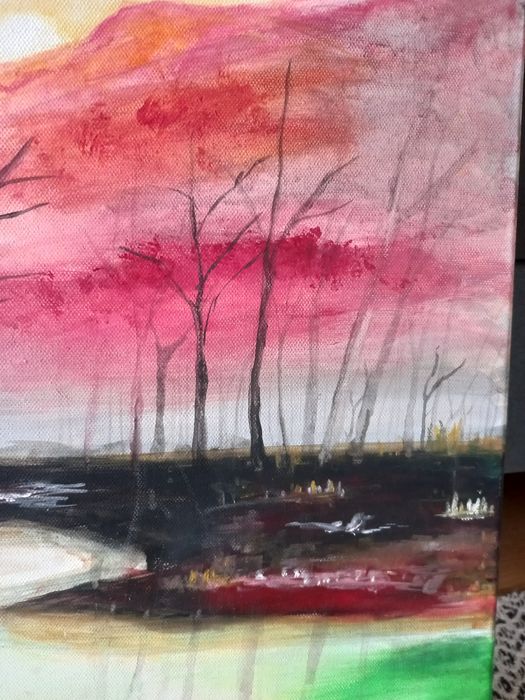 Akryl 70 x 60 cm