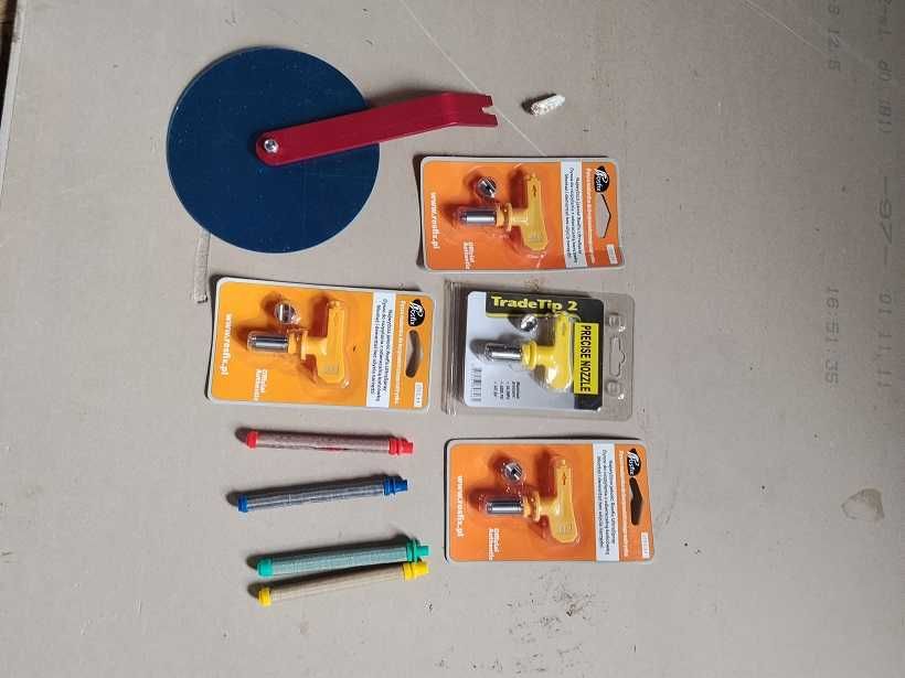 Zestaw Agregat Malarski Hydrodynamiczny Rosfix 3500w 38mwąż 100cmlanca