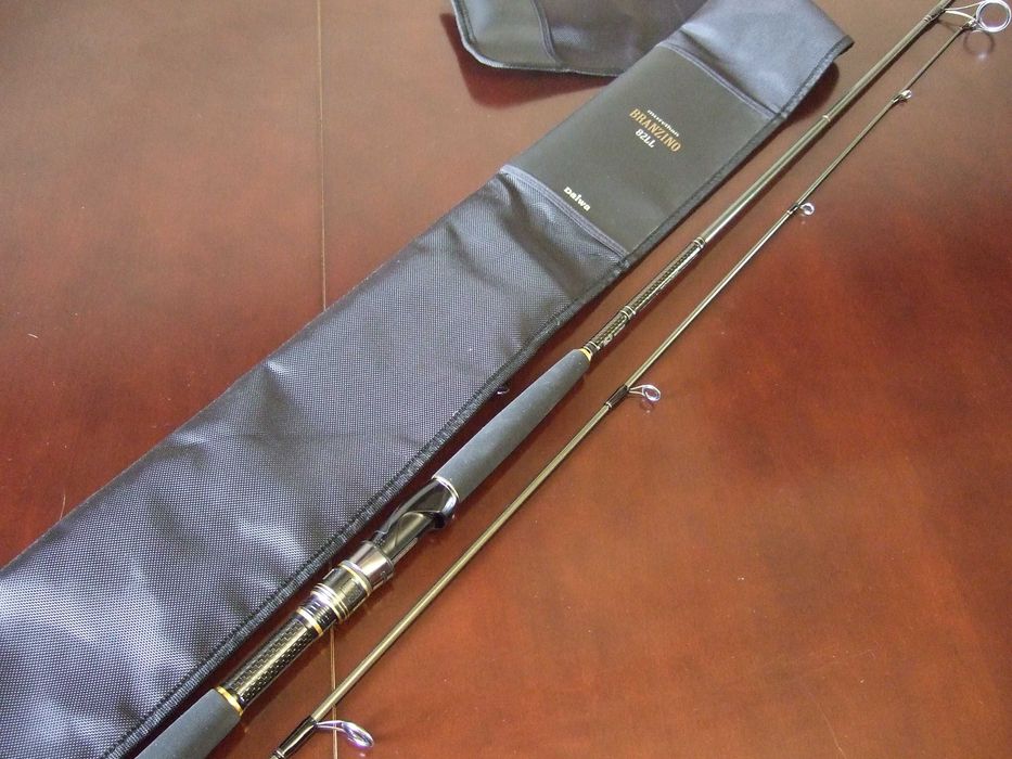 Спінінги Gamakatsu Luxxe..,  Daiwa Morethan Branzino та Gekkabijin.