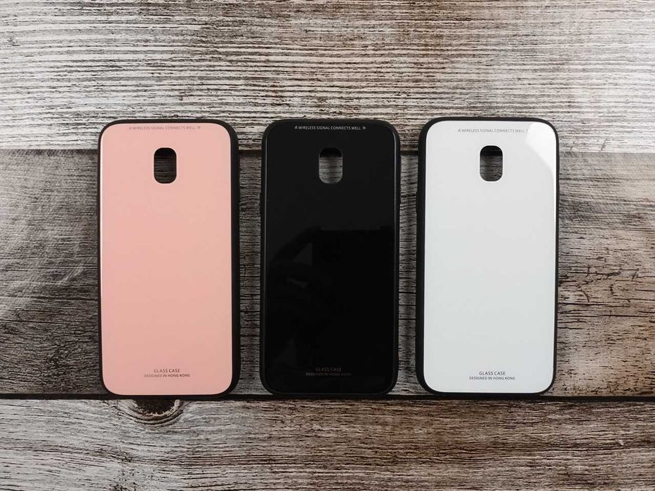 Etui Case Glass do Samsung Galaxy J3 2017 + Szkło Hartowane