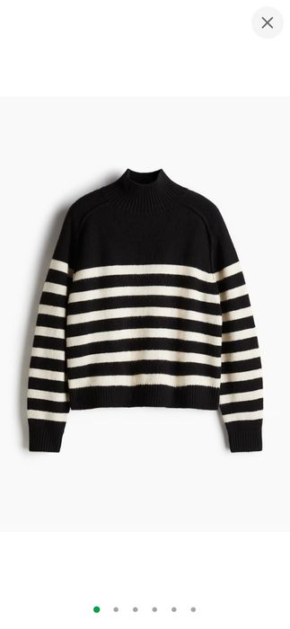 Новий теплий трендовий светер H&M  xs