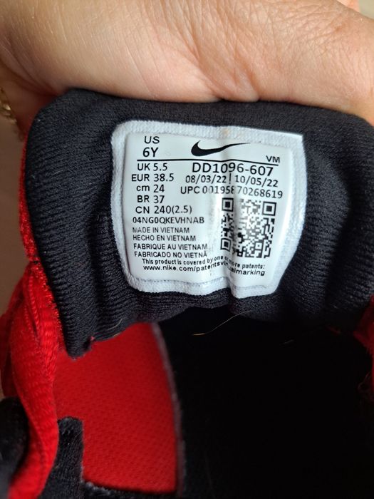 Nike J̌unior 38,5 24cm Revolution 6 jak nowe