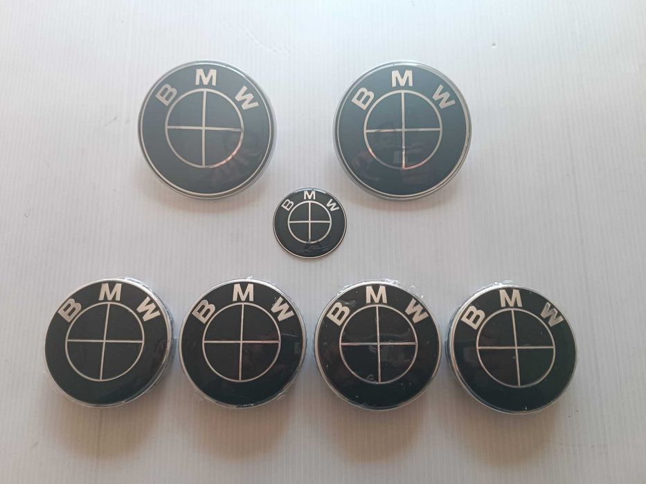 BMW - Conjunto kit 7 ou 8 símbolos emblemas