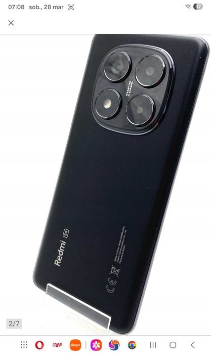 ELEGANCKI XIAOMI REDMI NOTE 14 pro 5g. Pamięć 8+4/256 gb