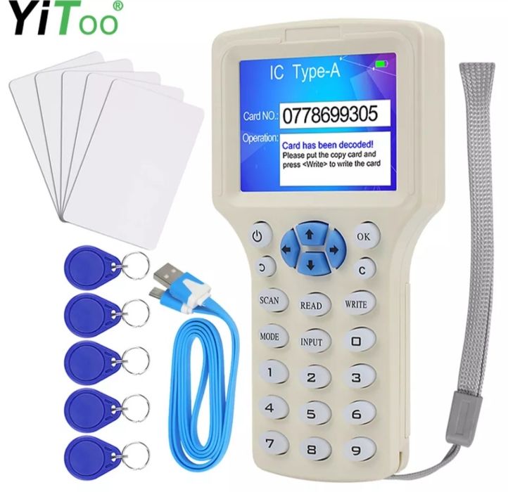 Дублікат домофонних ключів RFID тіпу Візіт 125 KHz, 13.56 MHz.