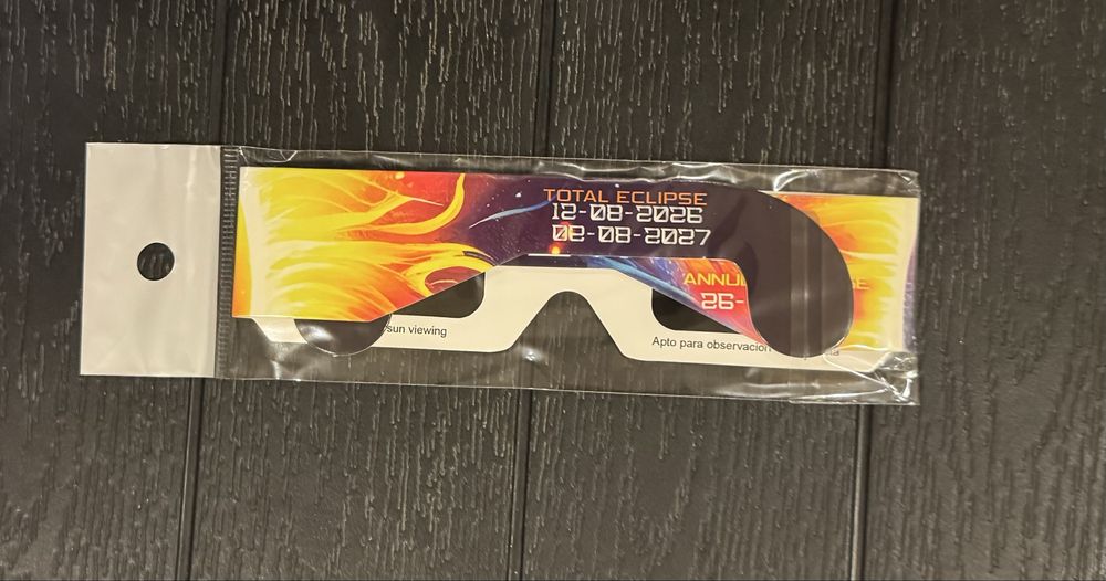 Oculos eclipse solar certificados